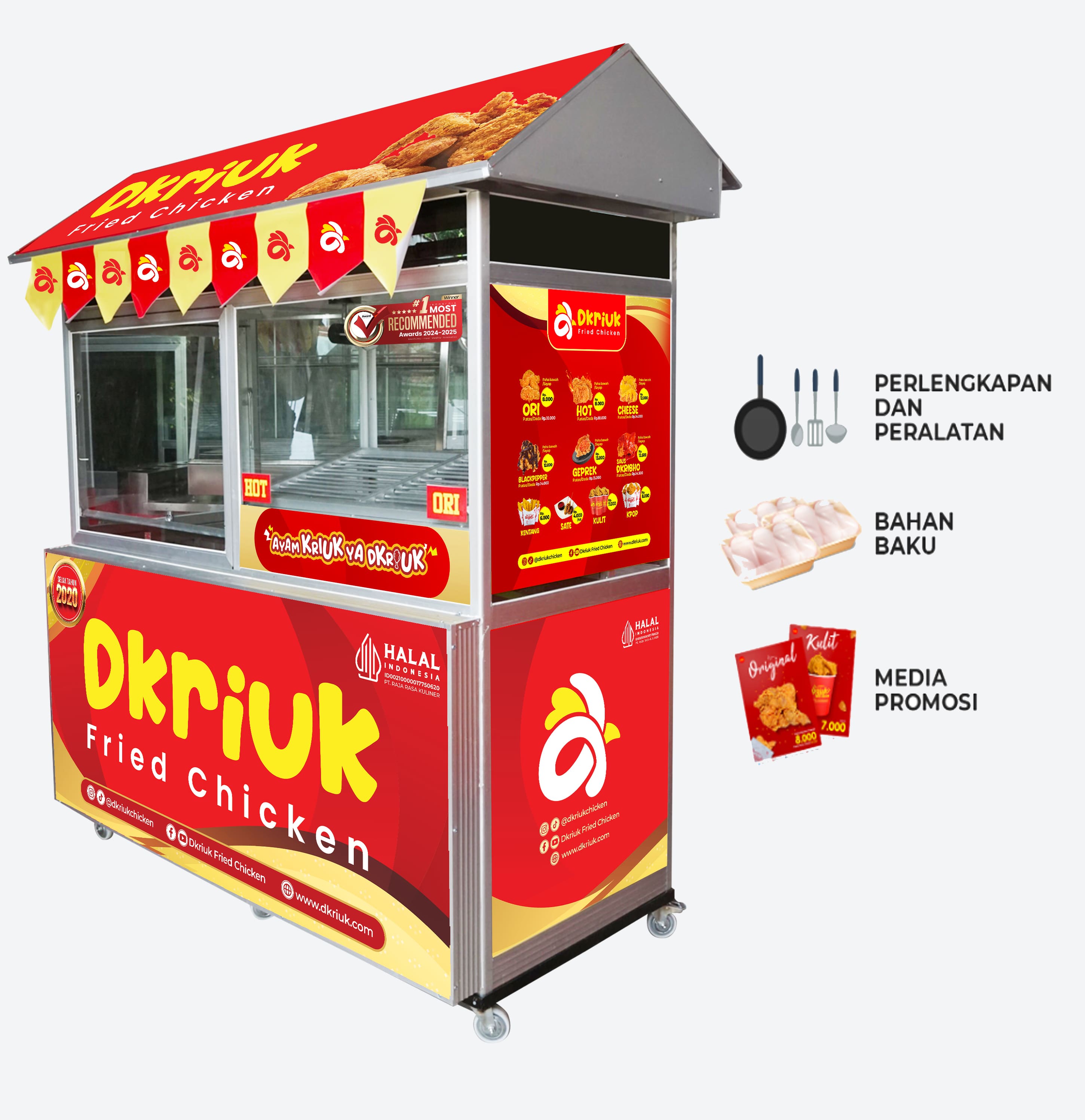 Paket Gerobak Dkriuk Ekonomis